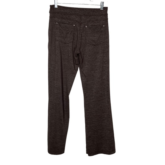Athleta Brown Flared Yoga Pants Sz S - Picture 2 of 8